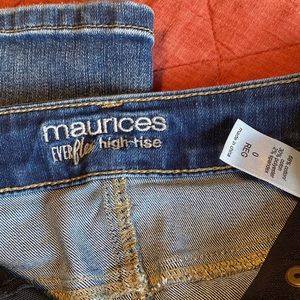 Maurice’s Ever flex high rise jeans.